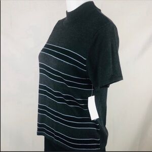 Tahari Striped Wool Sweater